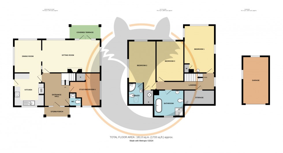 Floorplan for Milford on Sea, Lymington, Hampshire