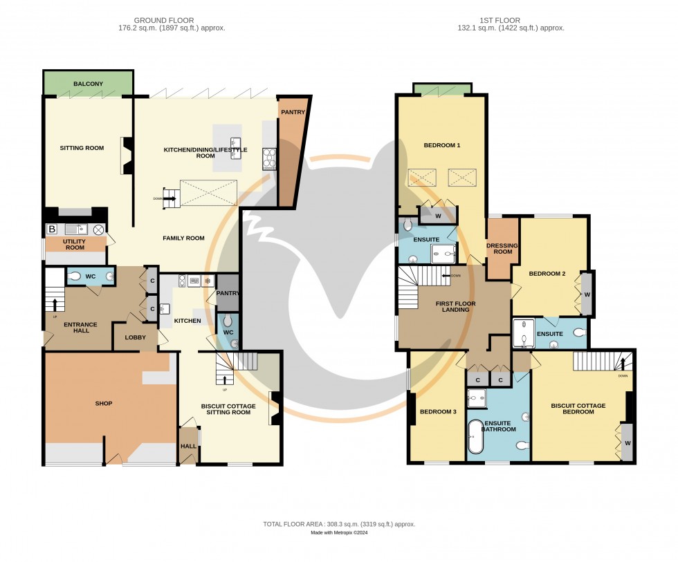 Floorplan for Milford on Sea, Lymington, Hampshire