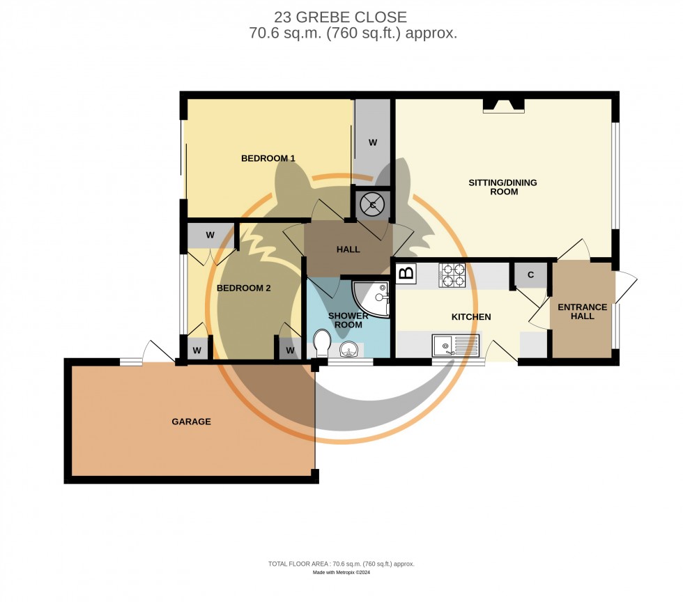 Floorplan for Milford on Sea, Lymington, Hampshire