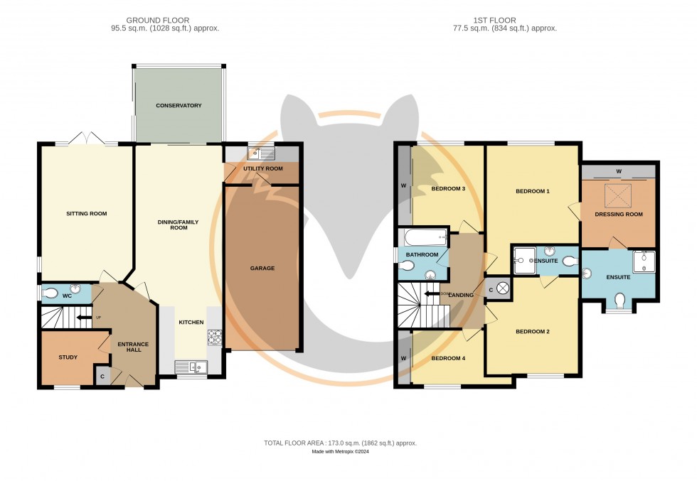 Floorplan for Milford on Sea, Lymington, Hampshire