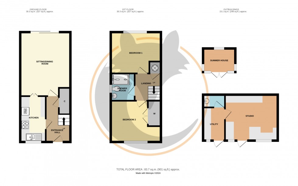 Floorplan for Milford on Sea, Lymington, Hampshire