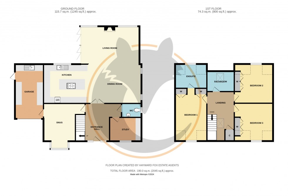 Floorplan for Milford on Sea, Lymington, Hampshire