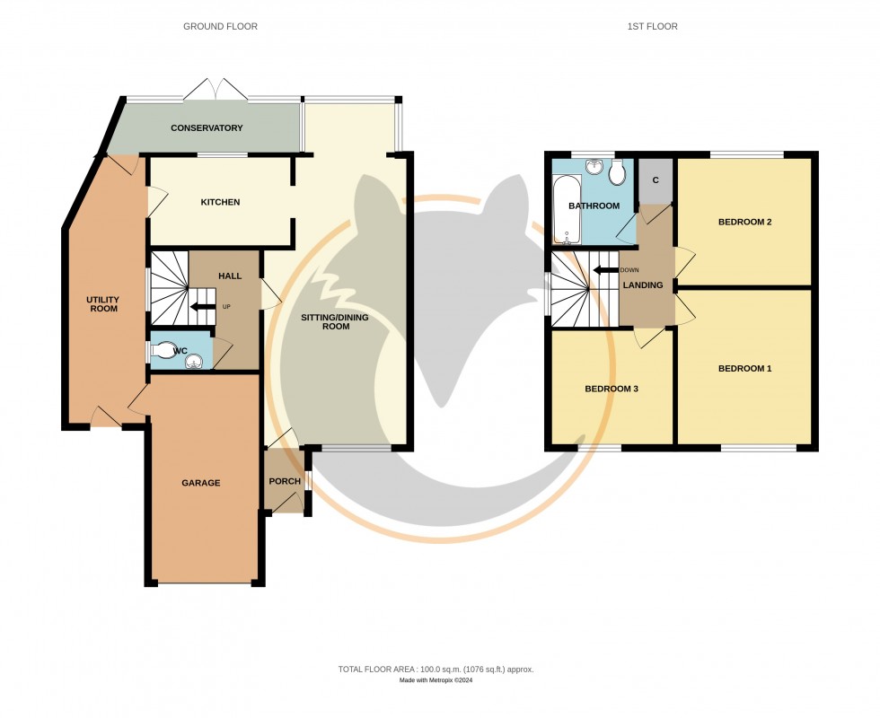 Floorplan for Milford on Sea, Lymington, Hampshire