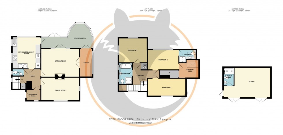 Floorplan for Milford on Sea, Lymington, Hampshire