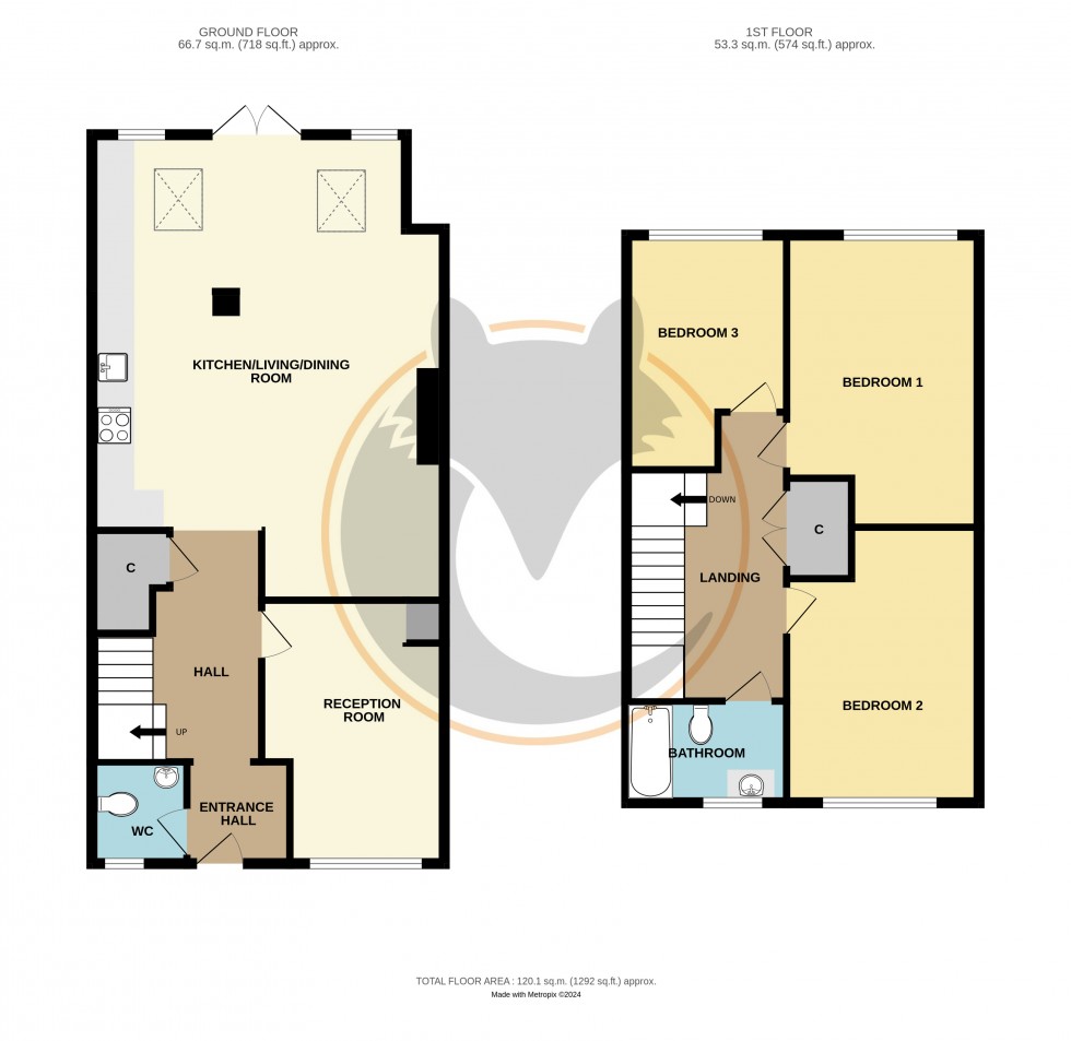 Floorplan for Milford on Sea, Lymington, Hampshire