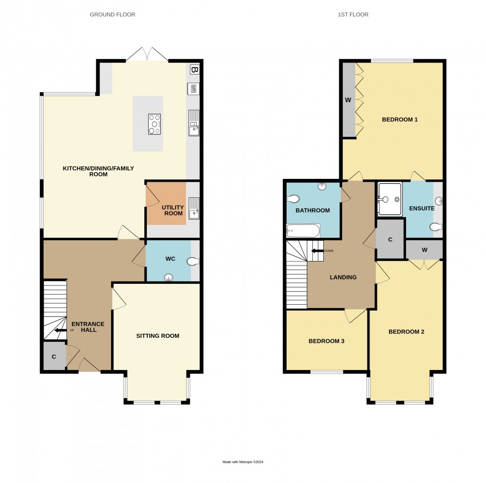 Floorplan for Milford on Sea, Lymington, Hampshire