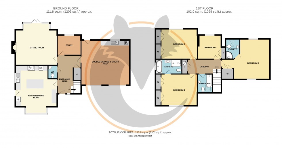 Floorplan for Milford on Sea, Lymington, Hampshire