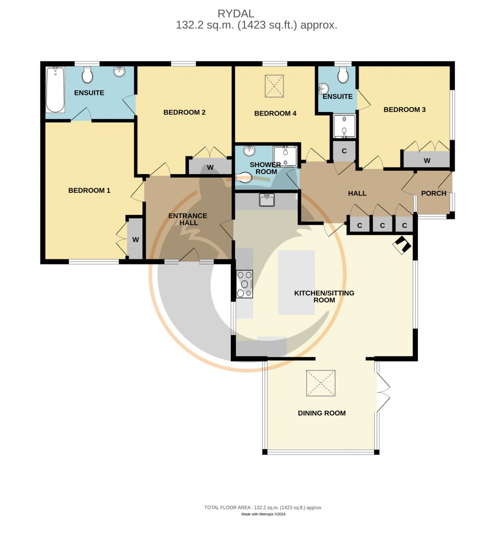 Floorplan for Milford on Sea, Lymington, Hampshire