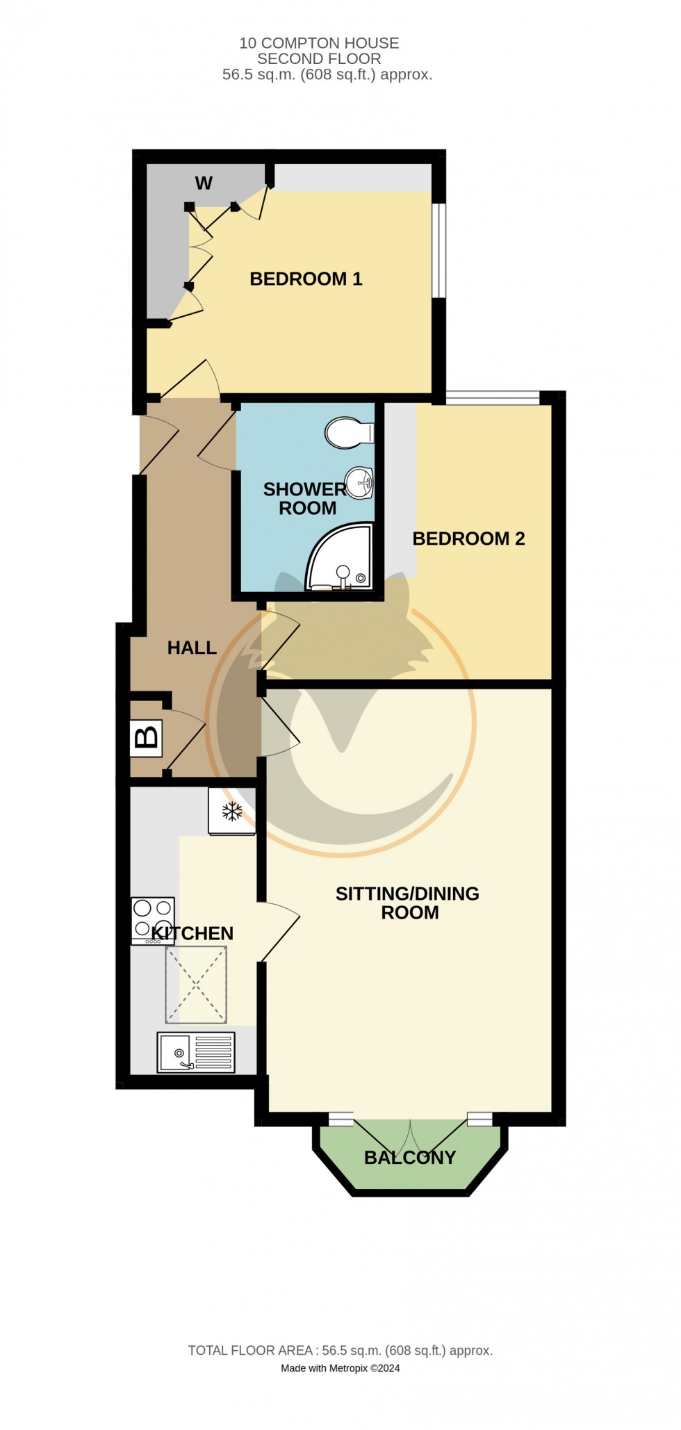 Floorplan for Milford on Sea, Lymington, Hampshire