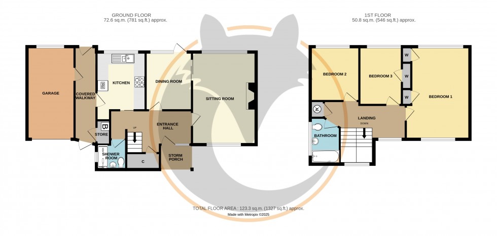 Floorplan for Everton, Lymington, Hampshire