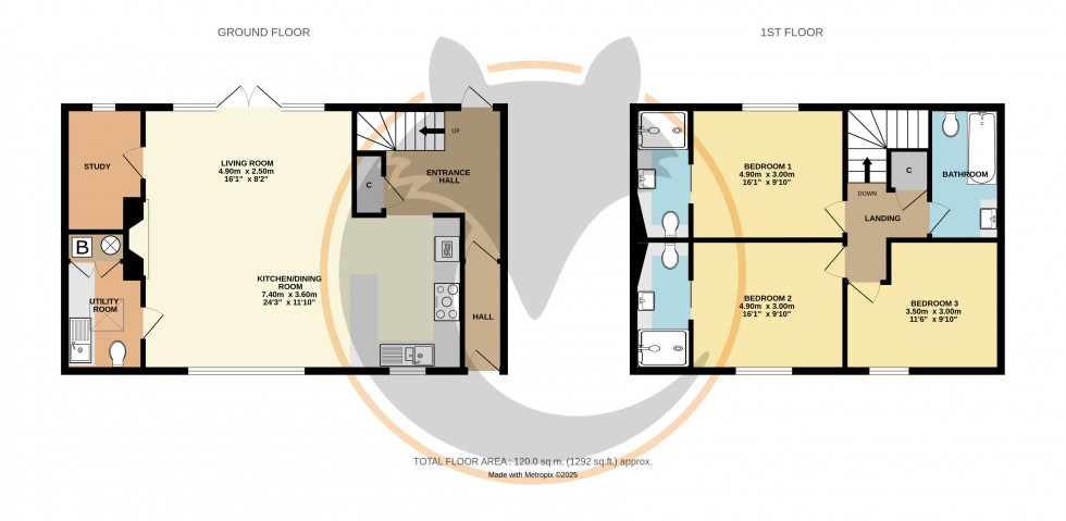 Floorplan for Milford on Sea, Lymington, Hampshire