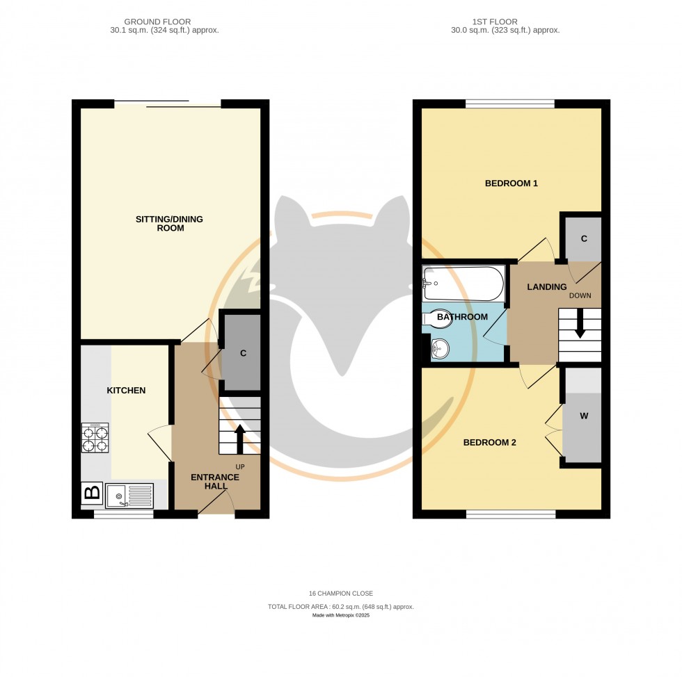 Floorplan for Milford on Sea, Lymington, Hampshire