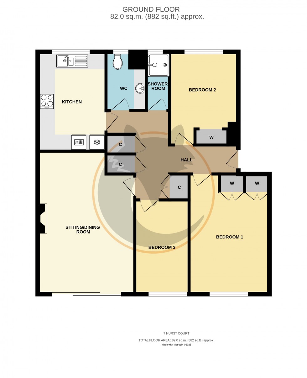 Floorplan for Milford on Sea, Lymington, Hampshire