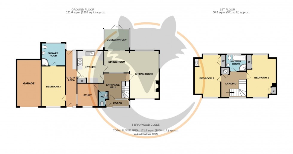 Floorplan for Everton, Lymington, Hampshire