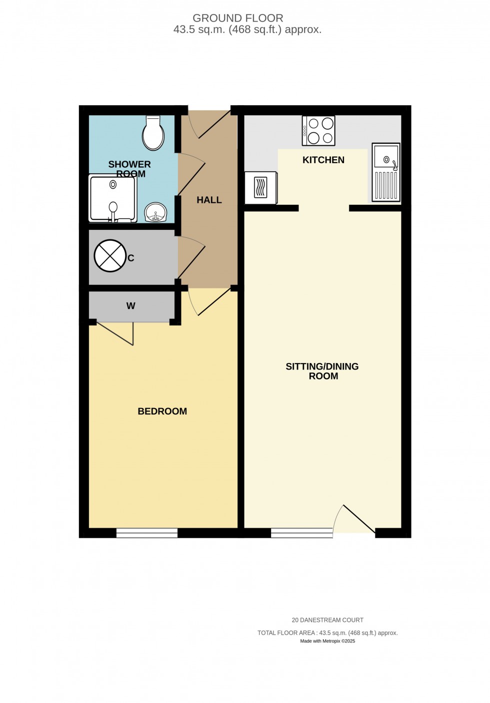 Floorplan for Milford on Sea, Lymington, Hampshire