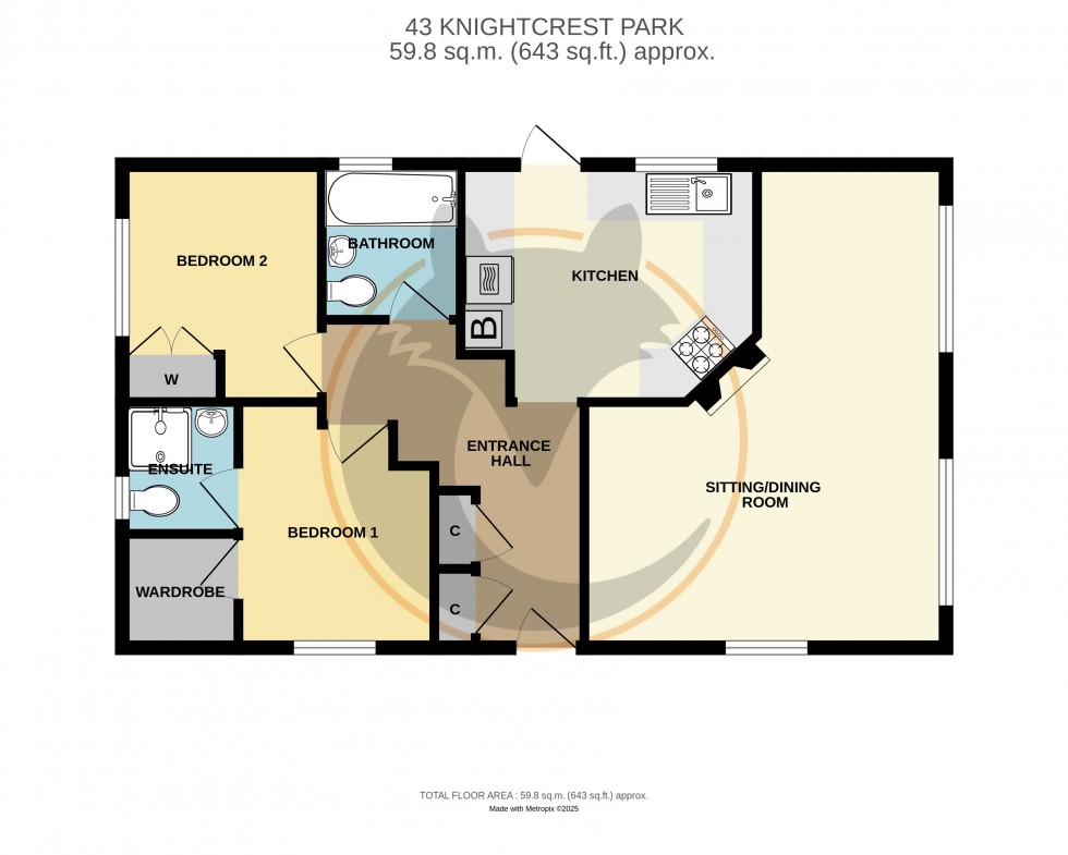 Floorplan for Milford Road, Everton, Lymington