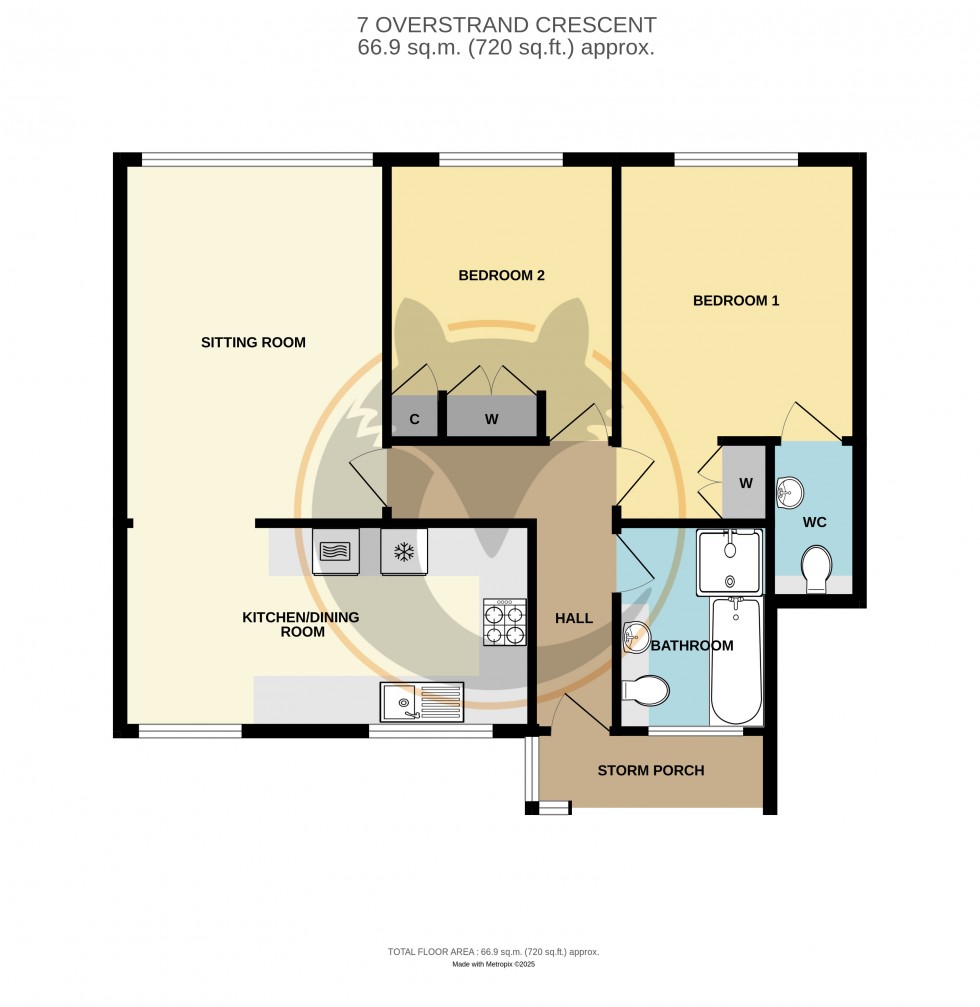 Floorplan for Milford on Sea, Lymington, Hampshire