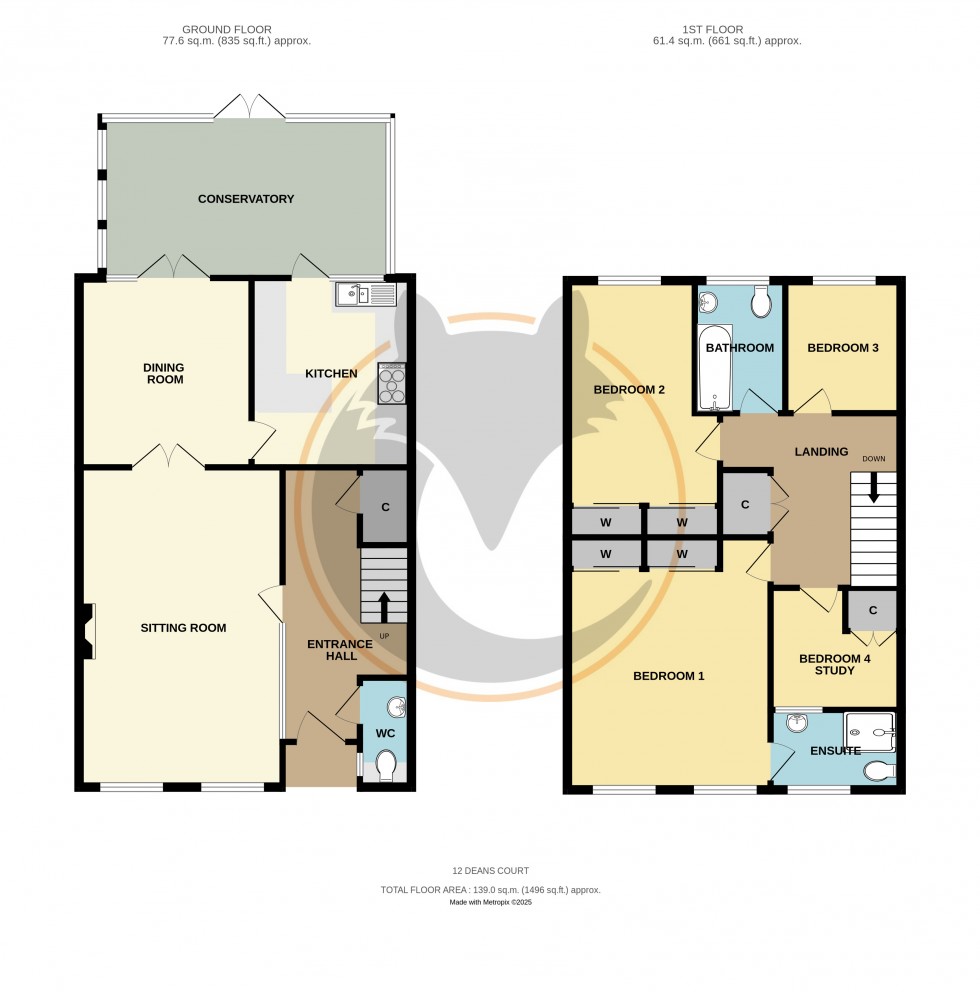 Floorplan for Milford on Sea, Lymington, Hampshire