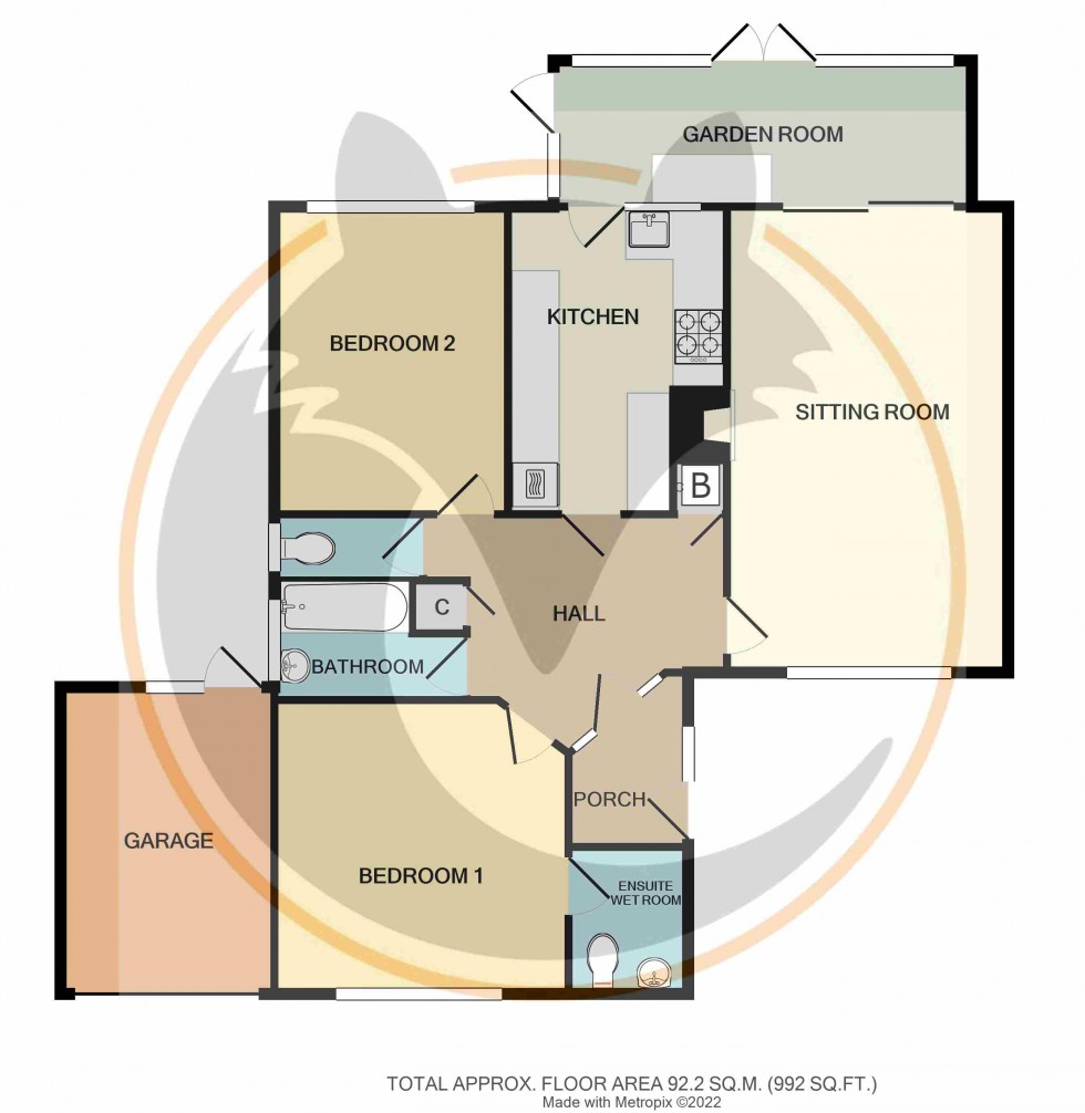 Floorplan for Barton on Sea, New Milton