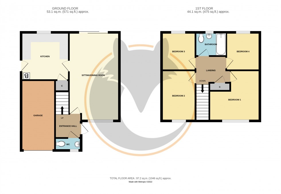 Floorplan for Bransgore, Christchurch, Hampshire