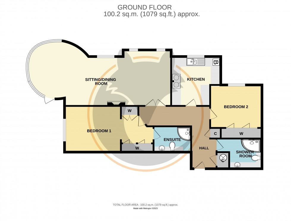 Floorplan for Barton on Sea, New Milton, Hampshire