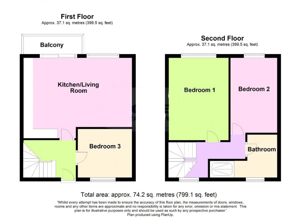 Floorplan for Barton on Sea, New Milton, Hampshire