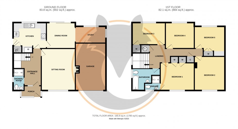 Floorplan for Walkford, Christchurch