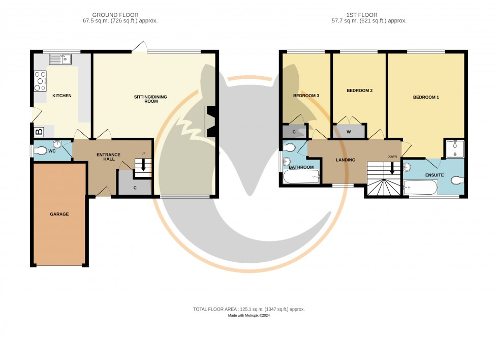 Floorplan for New Milton, Hampshire