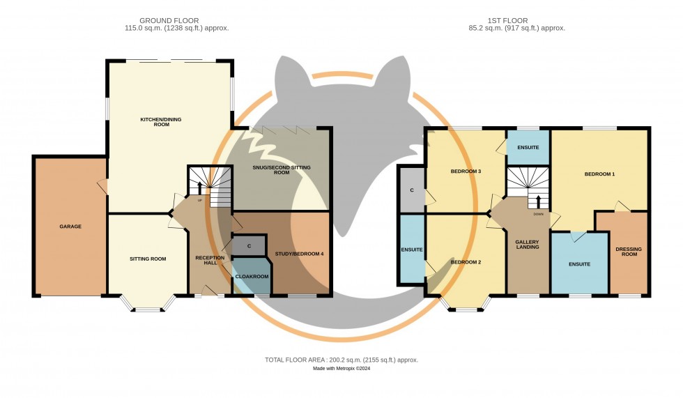 Floorplan for Barton on Sea, New Milton, Hampshire