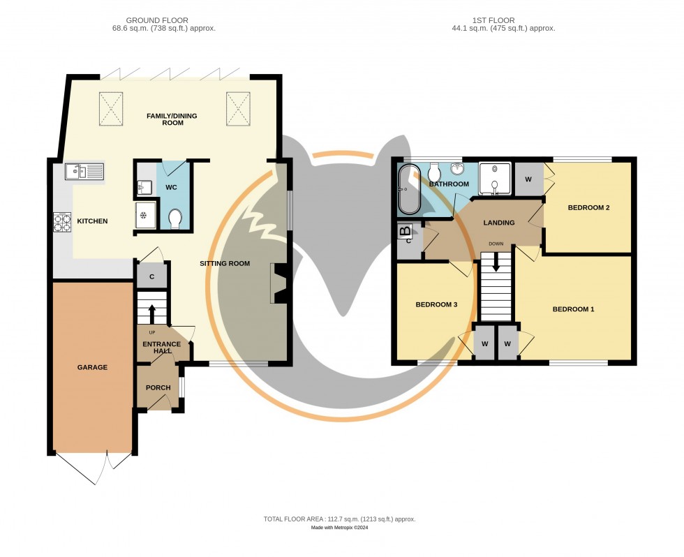 Floorplan for Bransgore, Christchurch, Hampshire