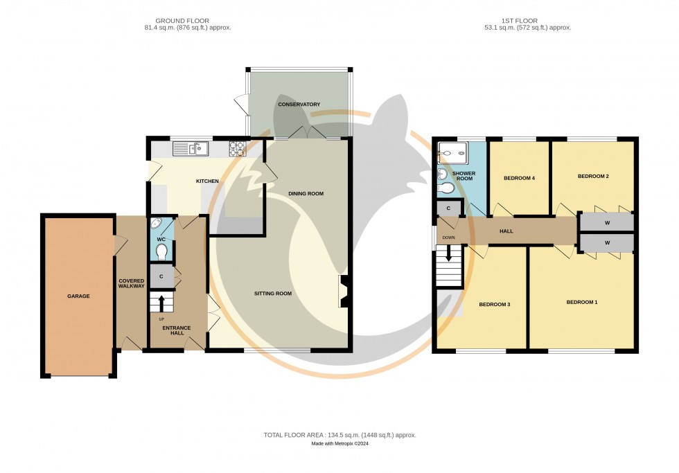 Floorplan for Bransgore, Christchurch, Hampshire