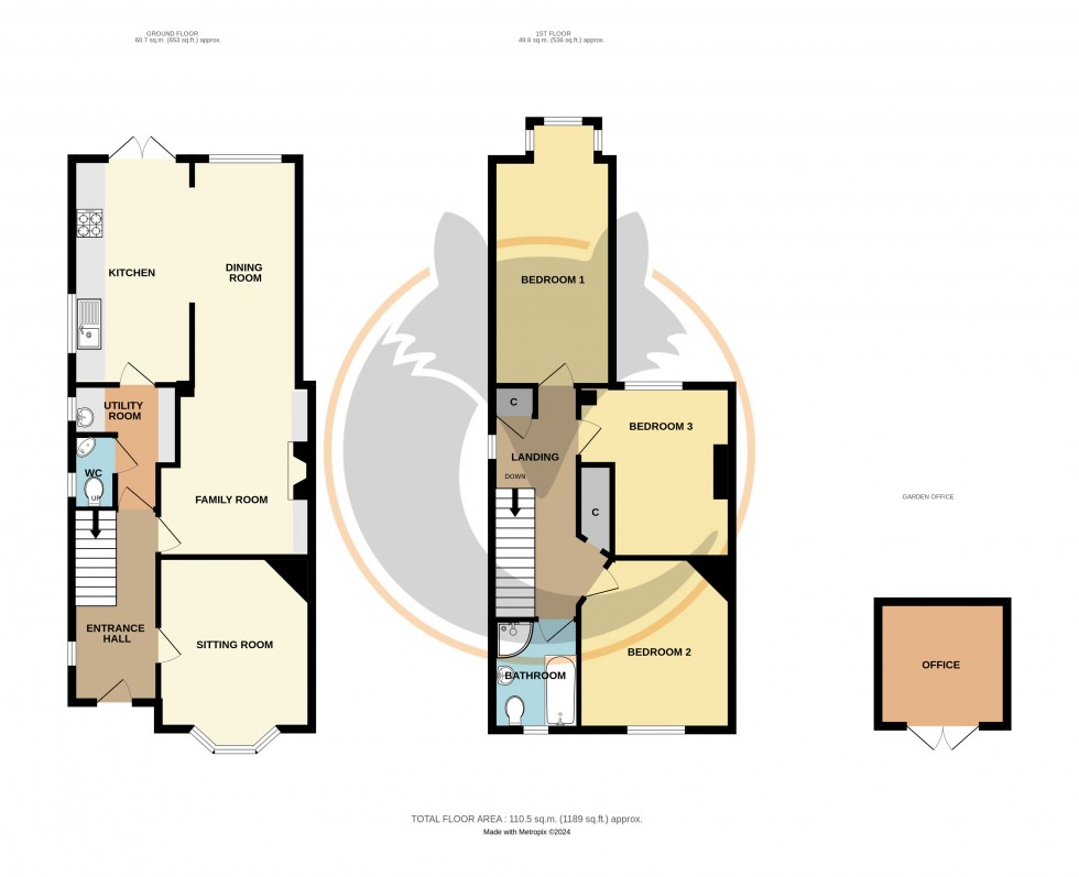 Floorplan for Bournemouth, Dorset