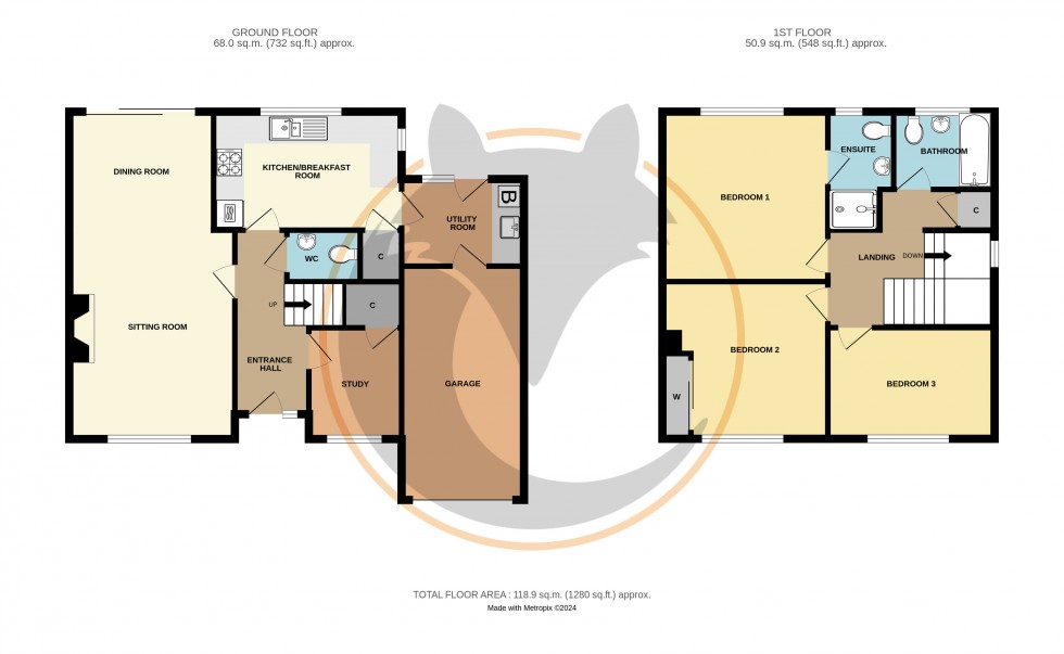 Floorplan for Hordle, Lymington, Hampshire