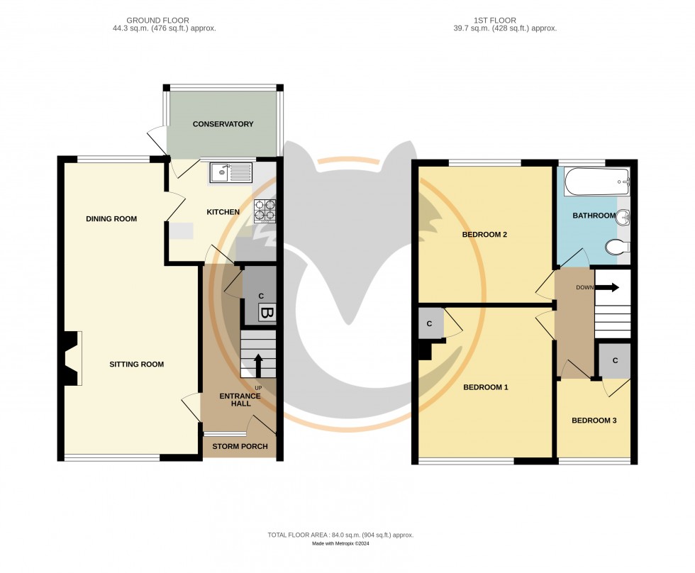 Floorplan for Hordle, Lymington, Hampshire