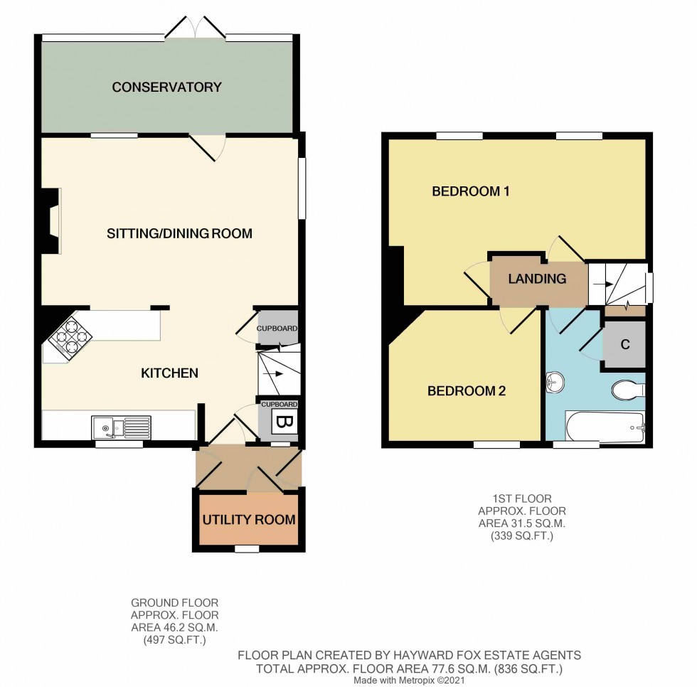 Floorplan for Barton on Sea, New Milton, Hampshire