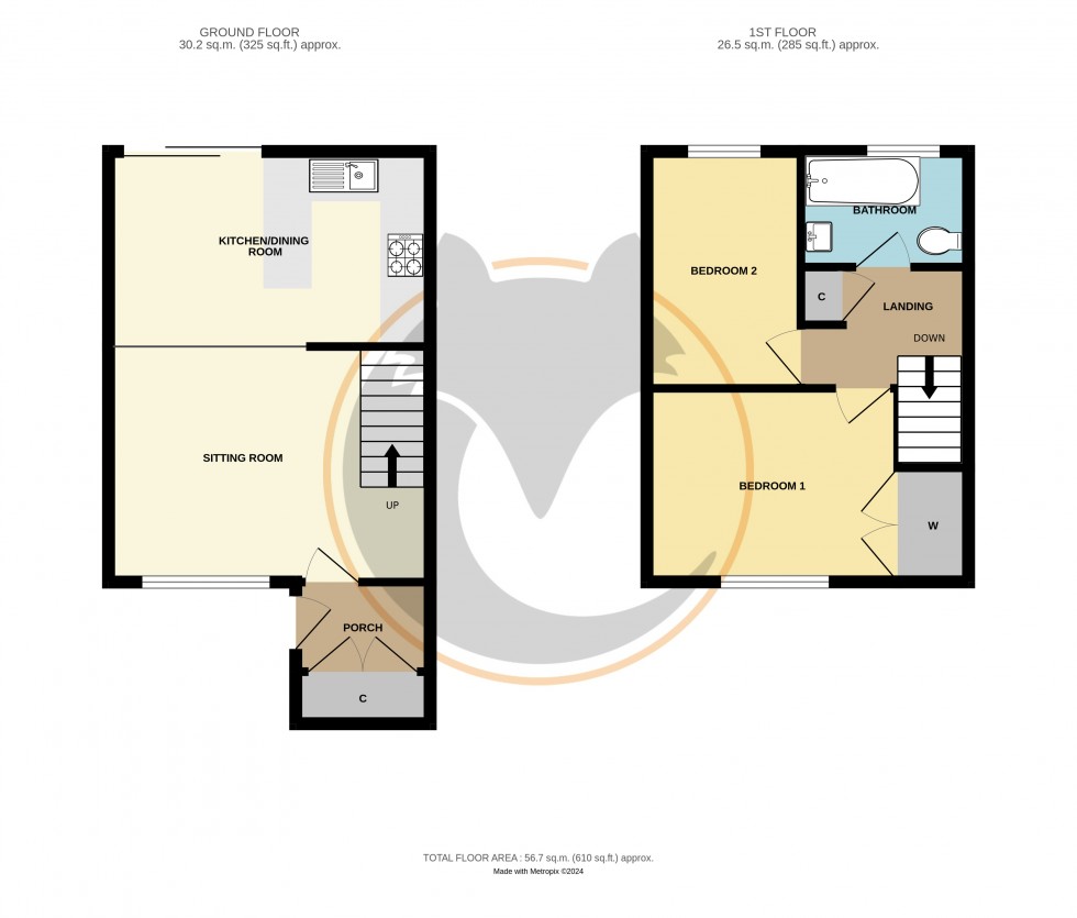 Floorplan for New Milton, Hampshire